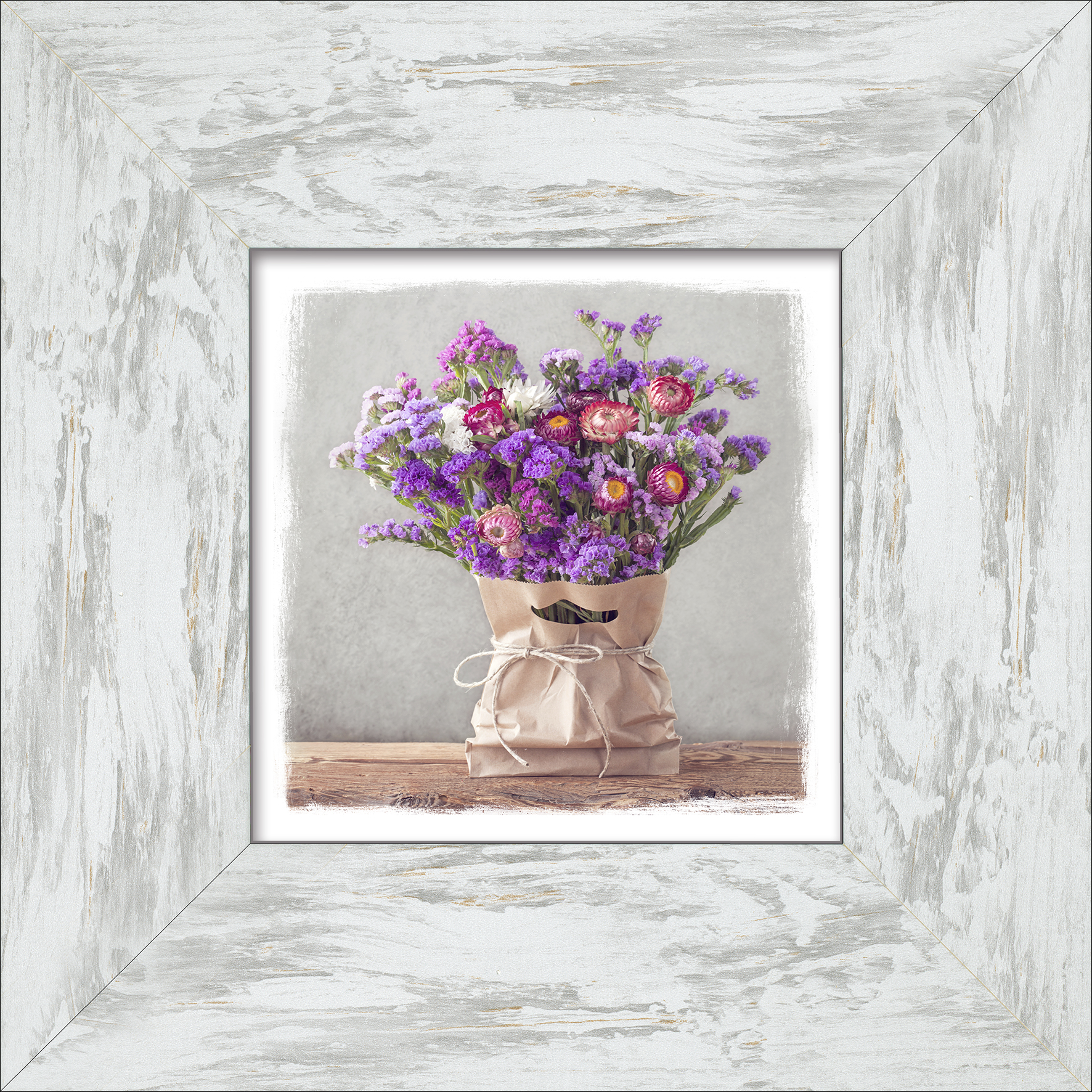 ProArt New Classic Wood 34x34cm Purple Flowers