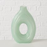 Boltze Vase Tiffy in Farbe Glas lackiert hellgrün