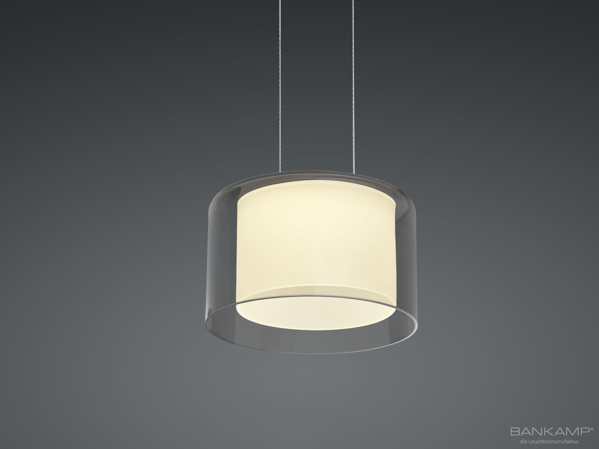 Pendelleuchte GRAND SMOKE FLEX 118x180 in anthrazit matt eloxiert