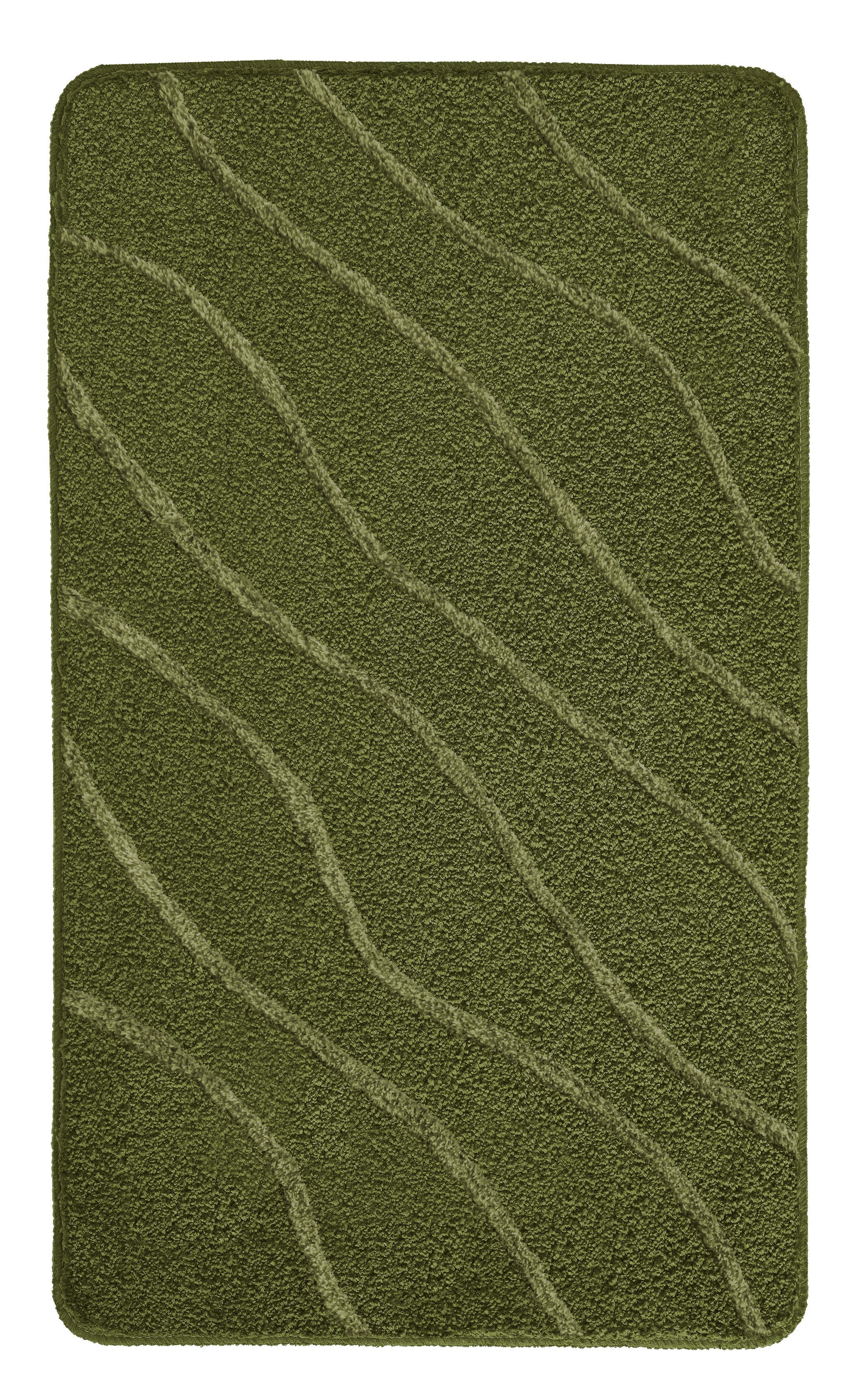 Kleine Wolke Badteppich TRAM ca. 55x65cm in Farbe Forest