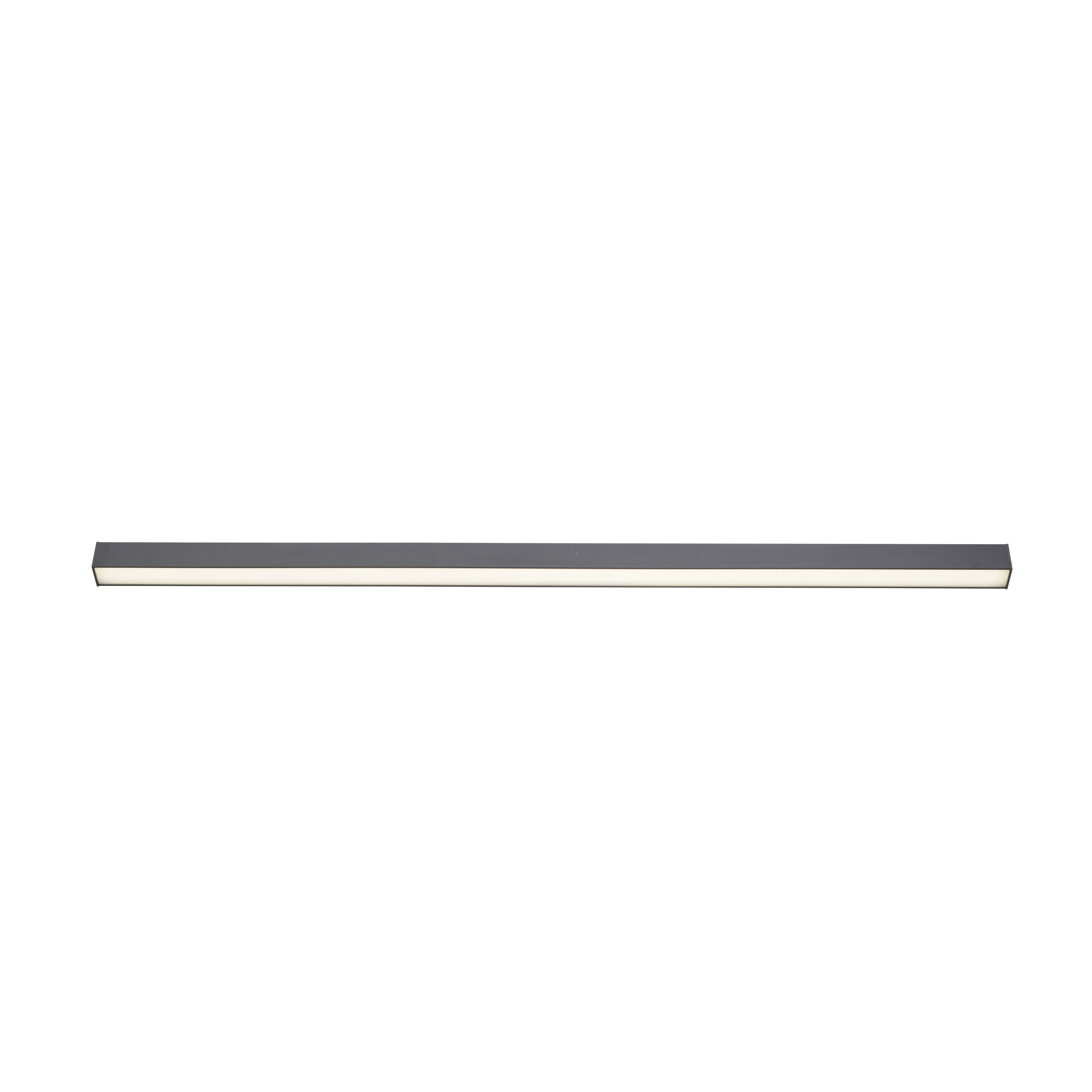 Paul Neuhaus LED-Deckenleuchte PURE LINES STRAIGHT 1-flammig in Farbe anthrazit, LED Leiste, Wandleuchte, bar Form, Aluminium, Wall Light