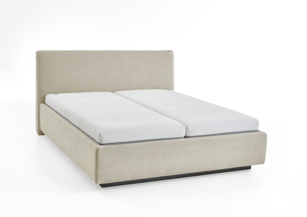Hukla Comfortbetten Polsterbett HU-PB24036 ca. 180x200cm in Stoff Felina natur