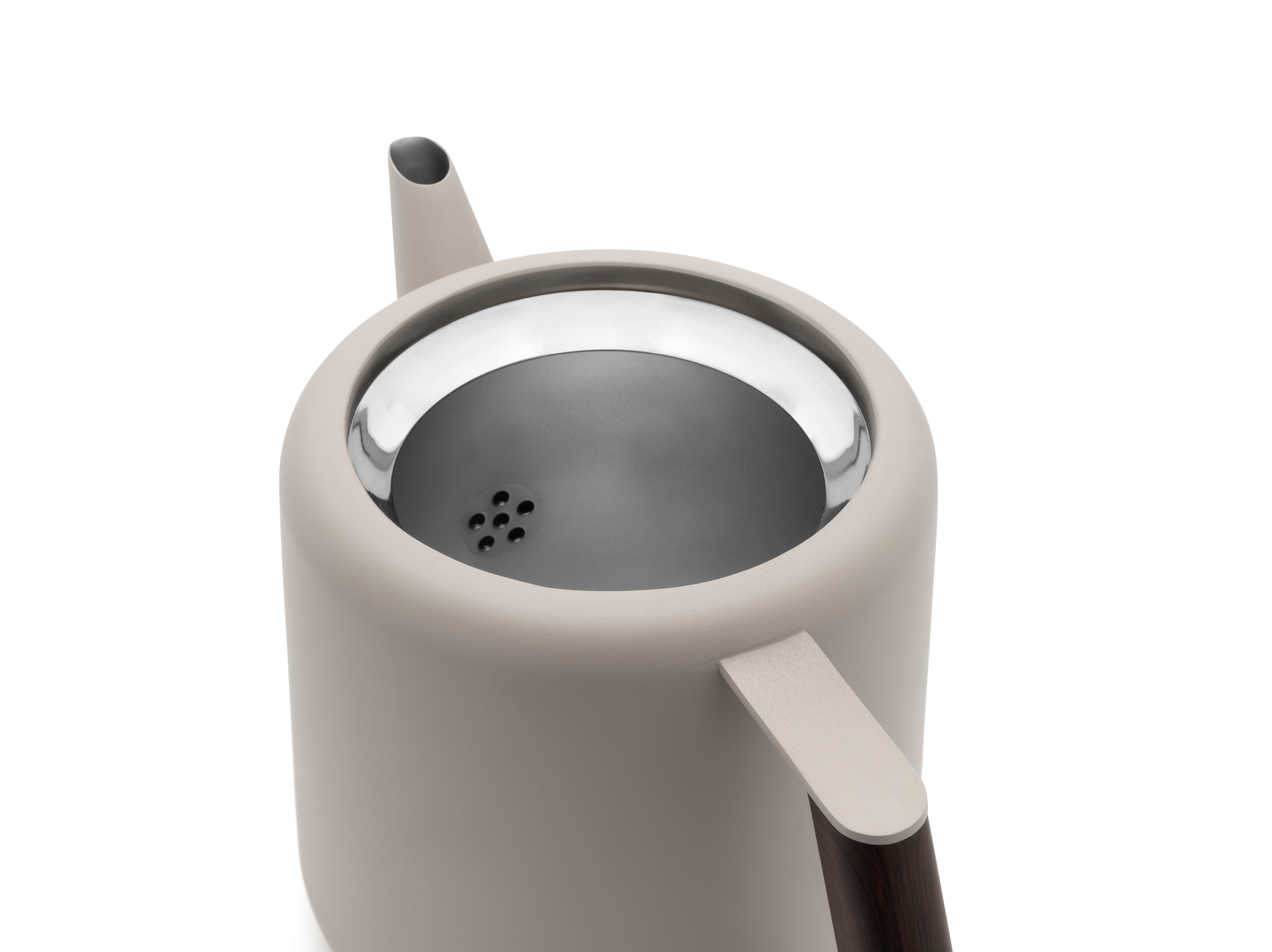 Bredemeijer Teekanne Duet® Design Boston 1,1 Liter in Farbe beige satiniert