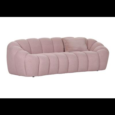 Megasofa ca. B248 H80 T110 cm in Stoff 306/24 rose
