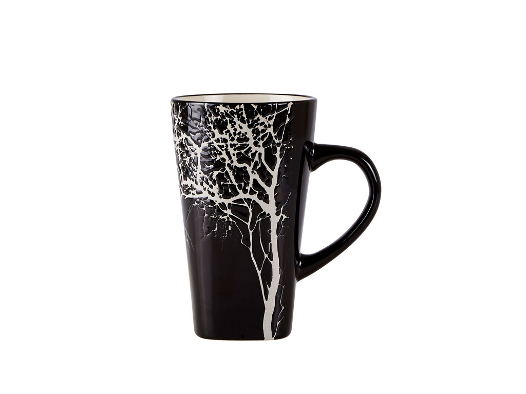 Villa Collection Becher 0,5 Liter in Farbe schwarz