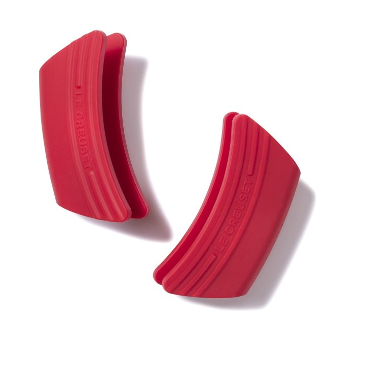 Le Creuset Silikon-Griffschutz Kirschrot 2er-Set Le Creuset Silikon-Griffschutz Kirschrot 2er-Set