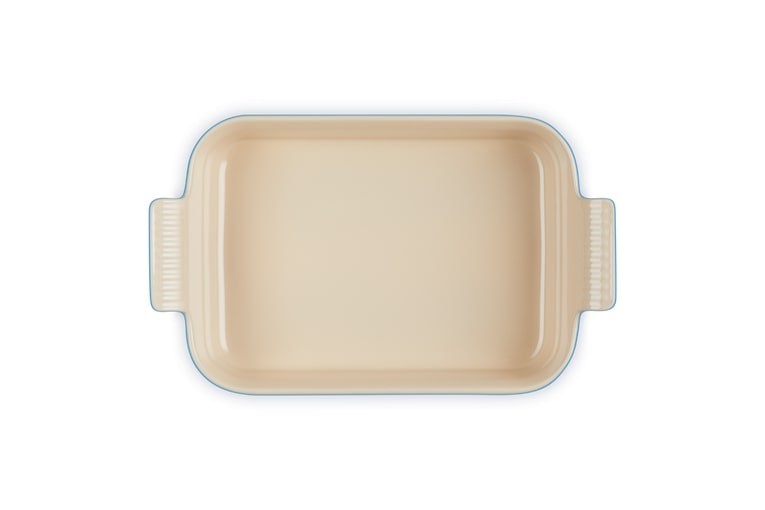 Le Creuset Auflaufform Tradition 26cm TRADITION in Farbe Azure Le Creuset Auflaufform Tradition 26cm Azure
