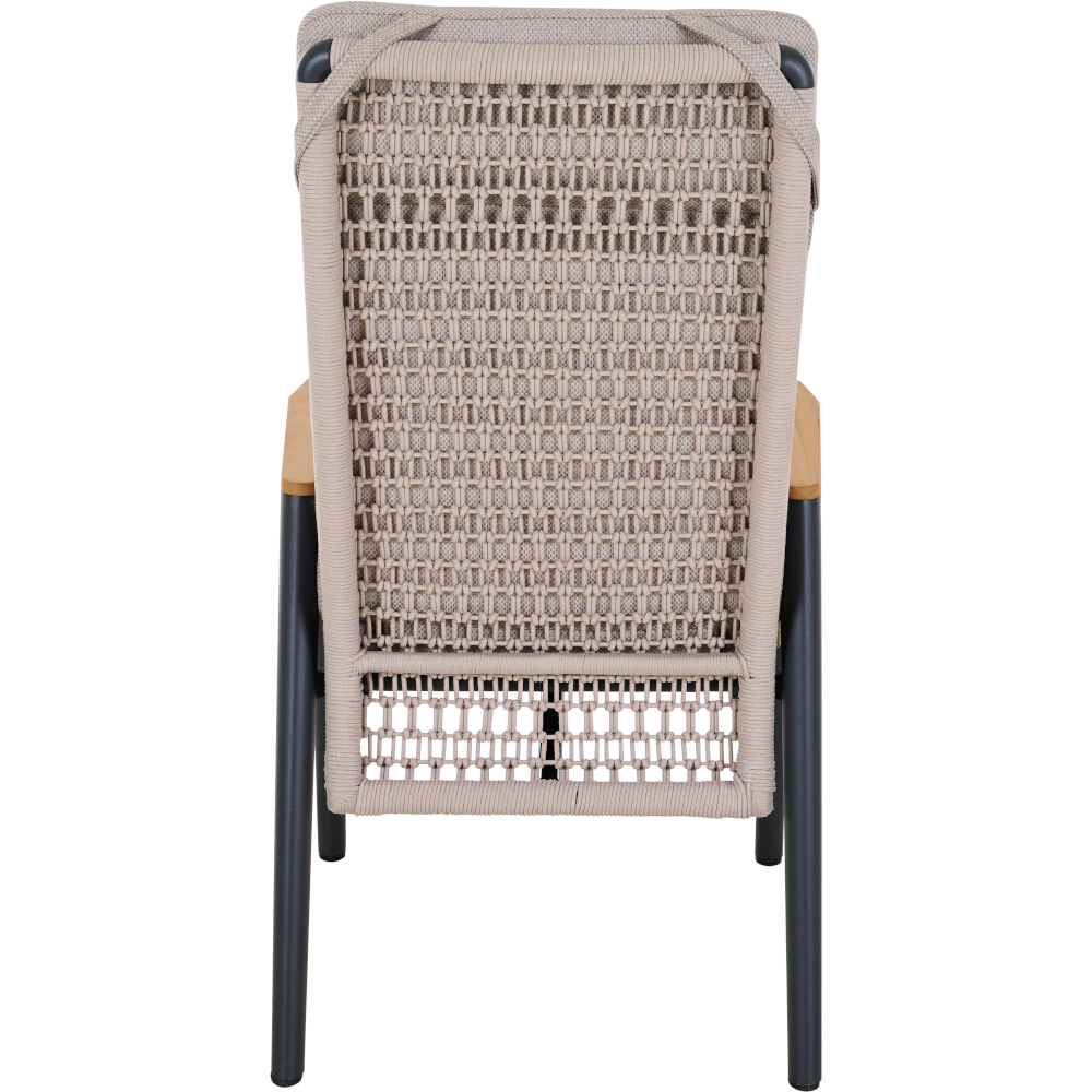 Diningsessel CORTINA ca.B61 H108 T76 cm in Aluminium matt anthrazit Diningsessel CORTINA ca.B61 H108 T76 cm in Aluminium matt anthrazit