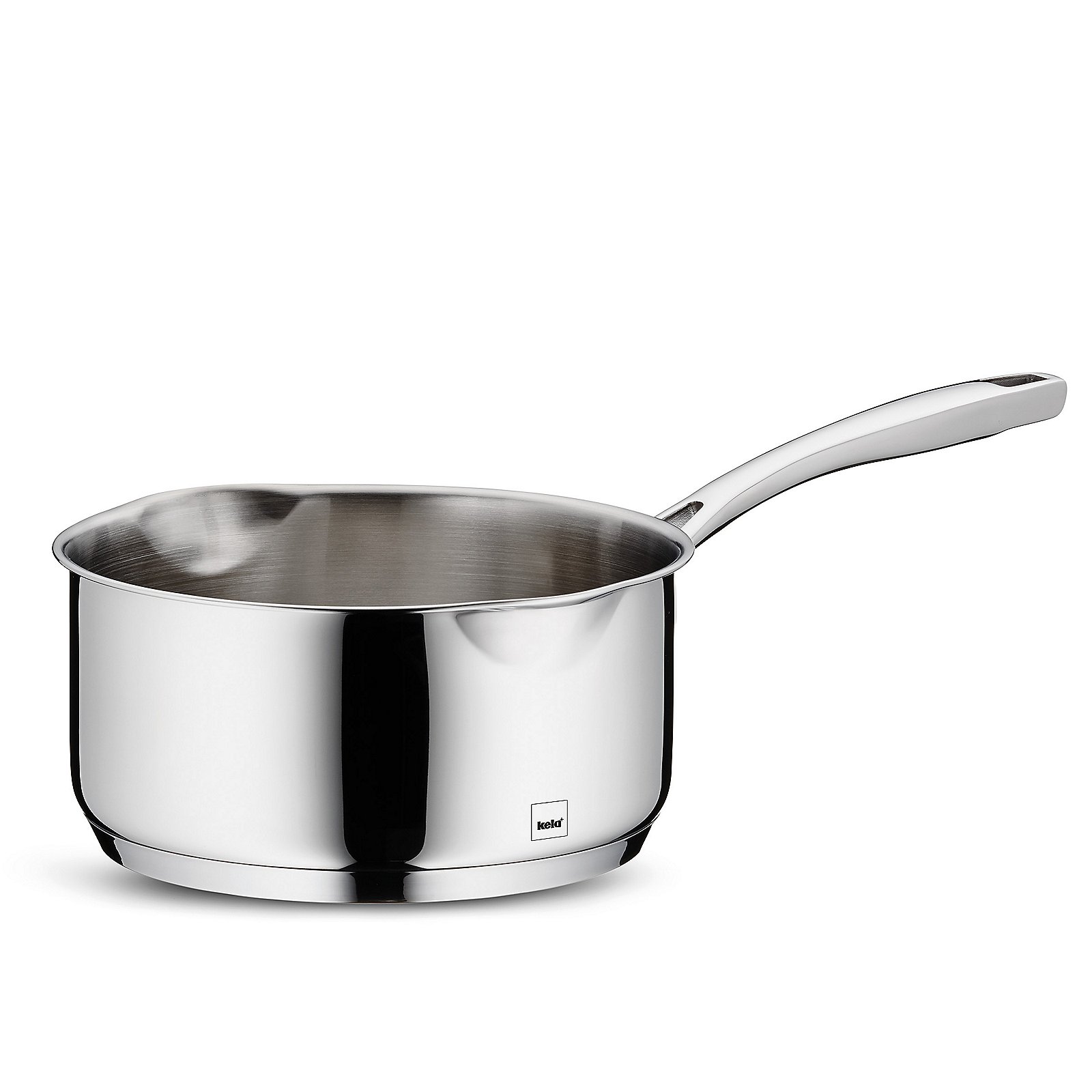Keck & Lang Stielkasserolle in Silber Glänzend