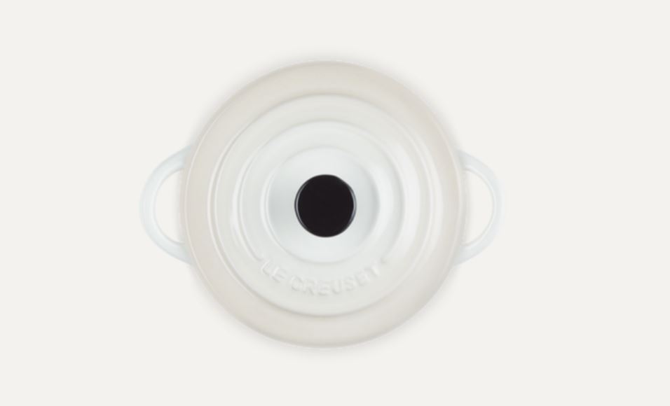 Le Creuset Mini-Cocotte 10cm in Farbe Meringue Le Creuset Mini-Cocotte 10cm in Farbe Meringue