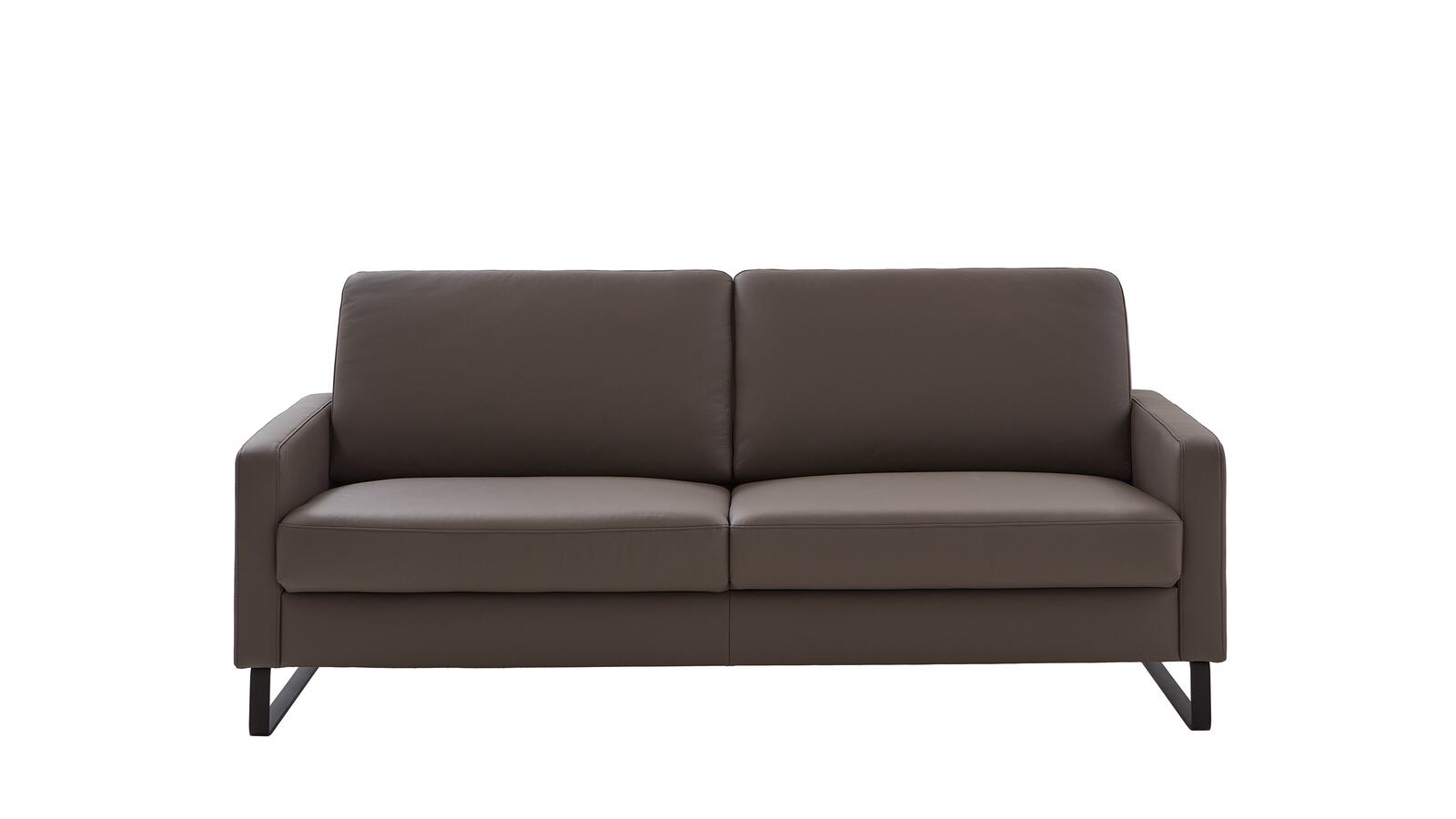 Carina Sofa 3-sitzig XL ANUK in Leder Soft-Line elephant Carina Polstermöbel Sofa 3-sitzig XL ANUK in Leder Soft-Line elephant