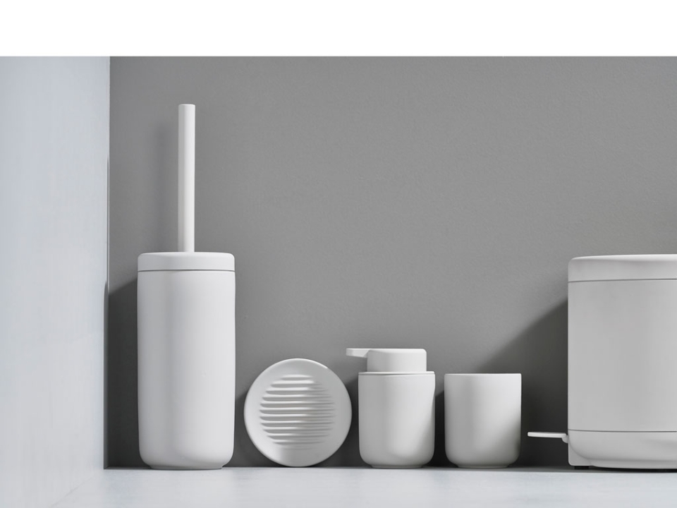 Zone Denmark Toilettenbürste 10 cm in Farbe white