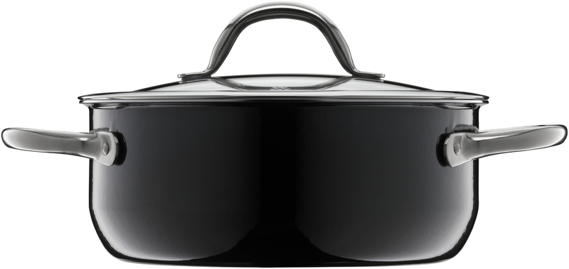 WMF Fusiontec Inspire Topf-Set 3-teilig in schwarz