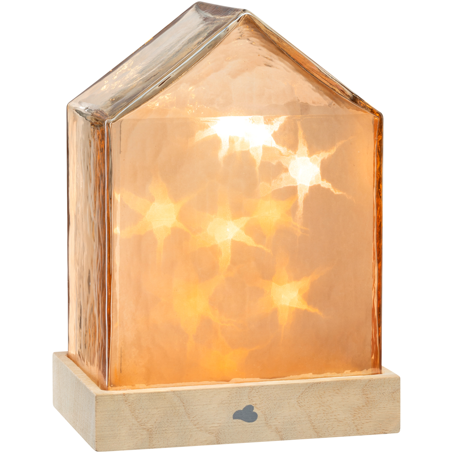 Leonardo GK/LED Magico 18cm in Farbe amber, Lampe, Laterne