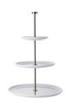 ASA Selection Etagere flach Grande in Farbe weiß glänzend