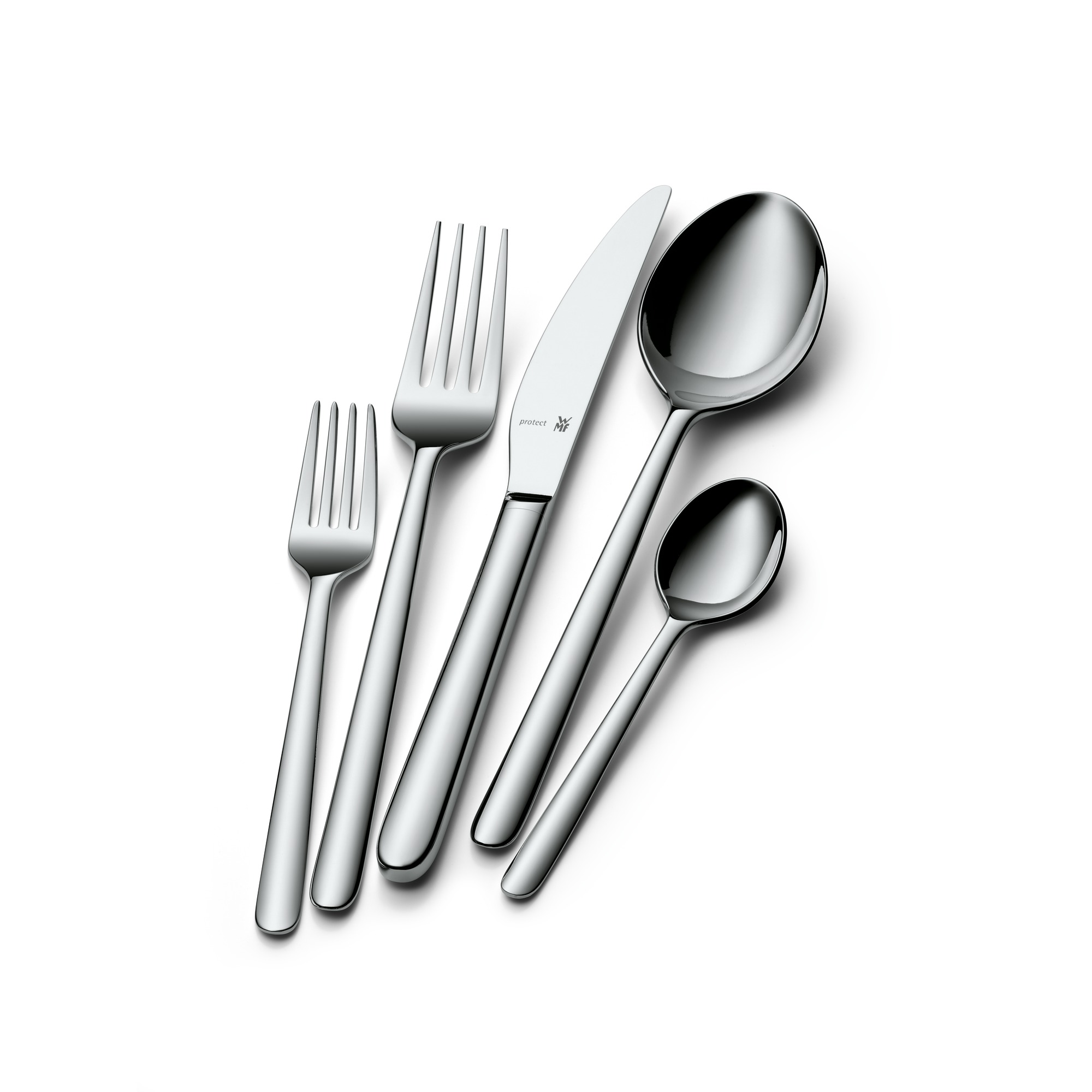 WMF Flame Plus Besteck-Set, 30-teilig in poliertem Edelstahl WMF Flame Plus Besteck-Set, 30-teilig in poliertem Edelstahl