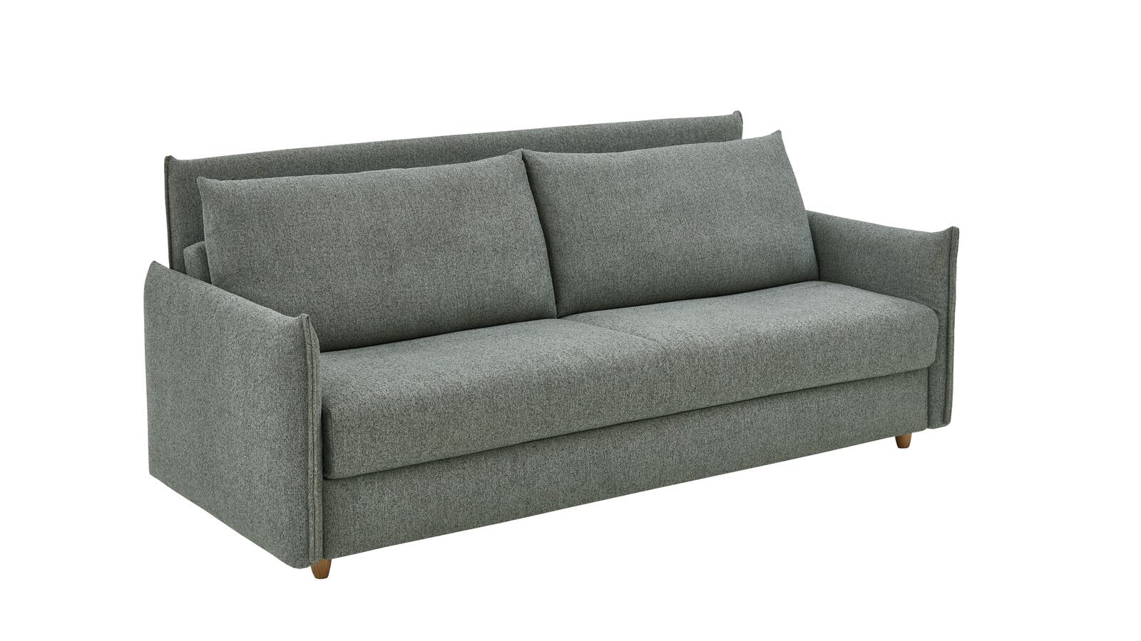 Schlafsofa Grande ca. 180x91x101cm in Stoff grün