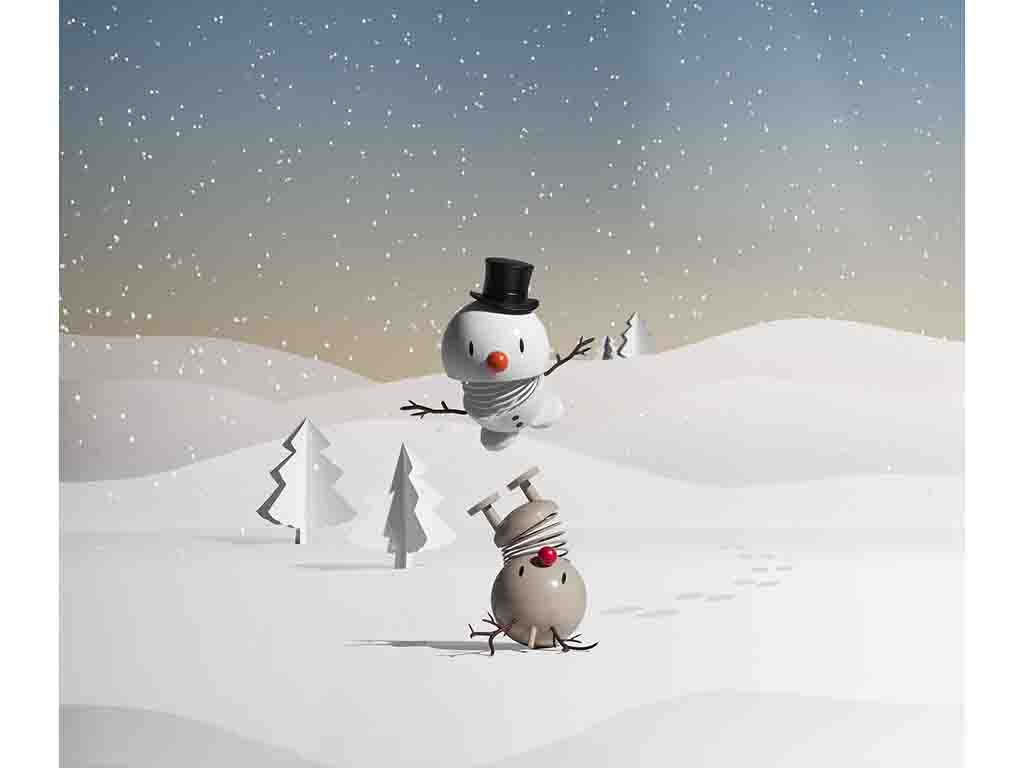 Hoptimist Figur HOPTIMIST in Farbe white