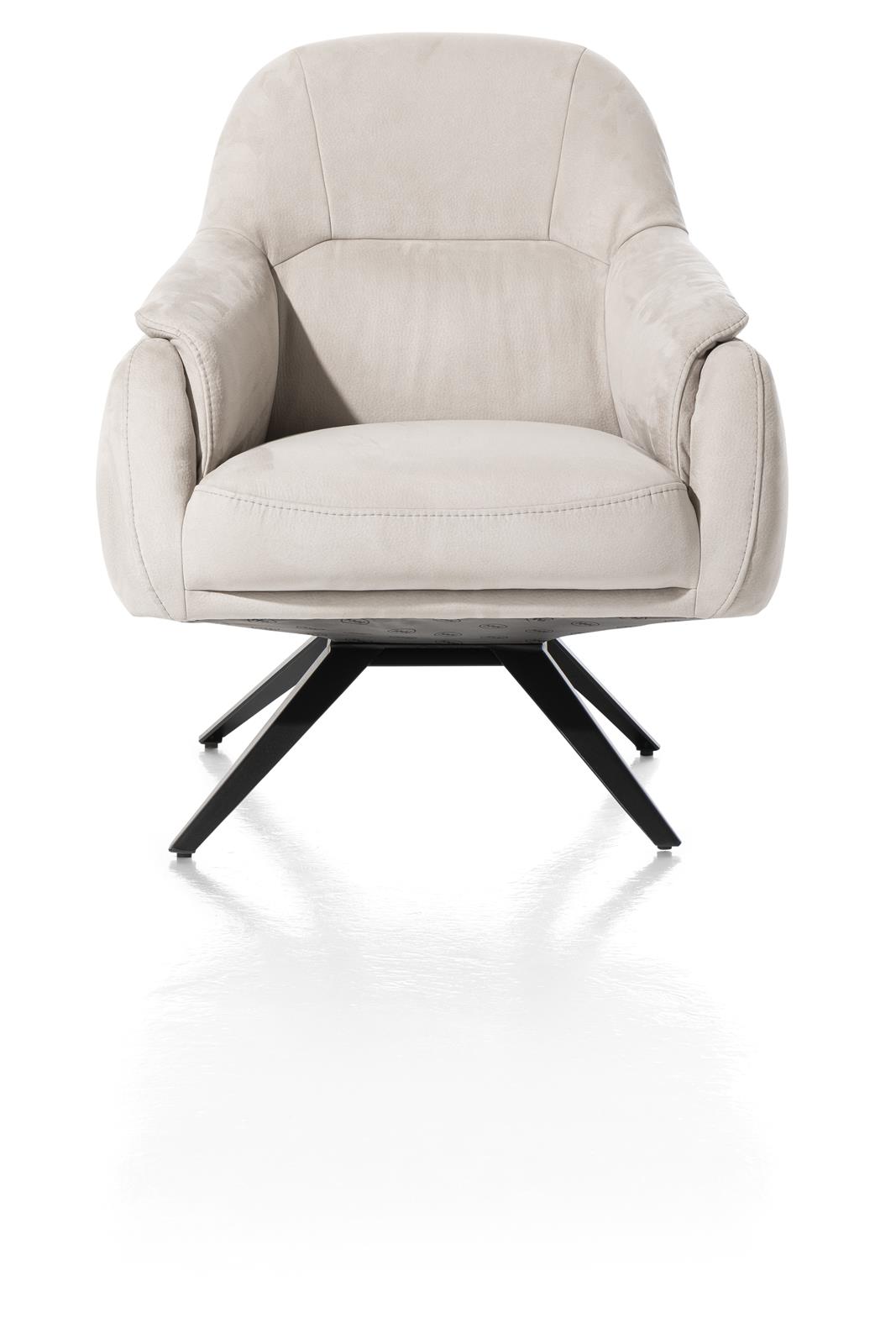 Henders & Hazel Sessel Asti ca. 74x87x81cm in Stoff Avicci creme