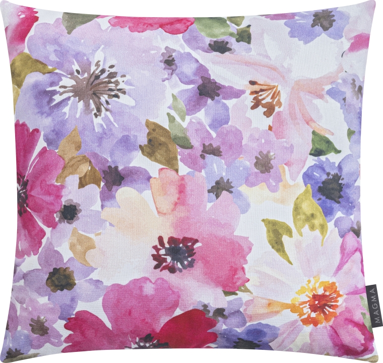 Magma Heimtex Kissenhülle PHINE 45x45cm in Farbe Blume