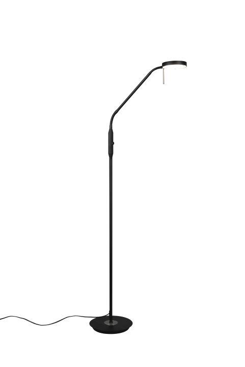 Trio LED-Stehleuchte MONZA 1-flammig in Farbe schwarz matt Trio LED-Stehleuchte MONZA 1-flammig in Farbe schwarz matt