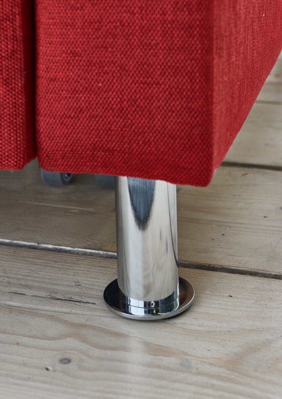 Schlafsofa FLEXA ca. 120x200cm in Stoff rot