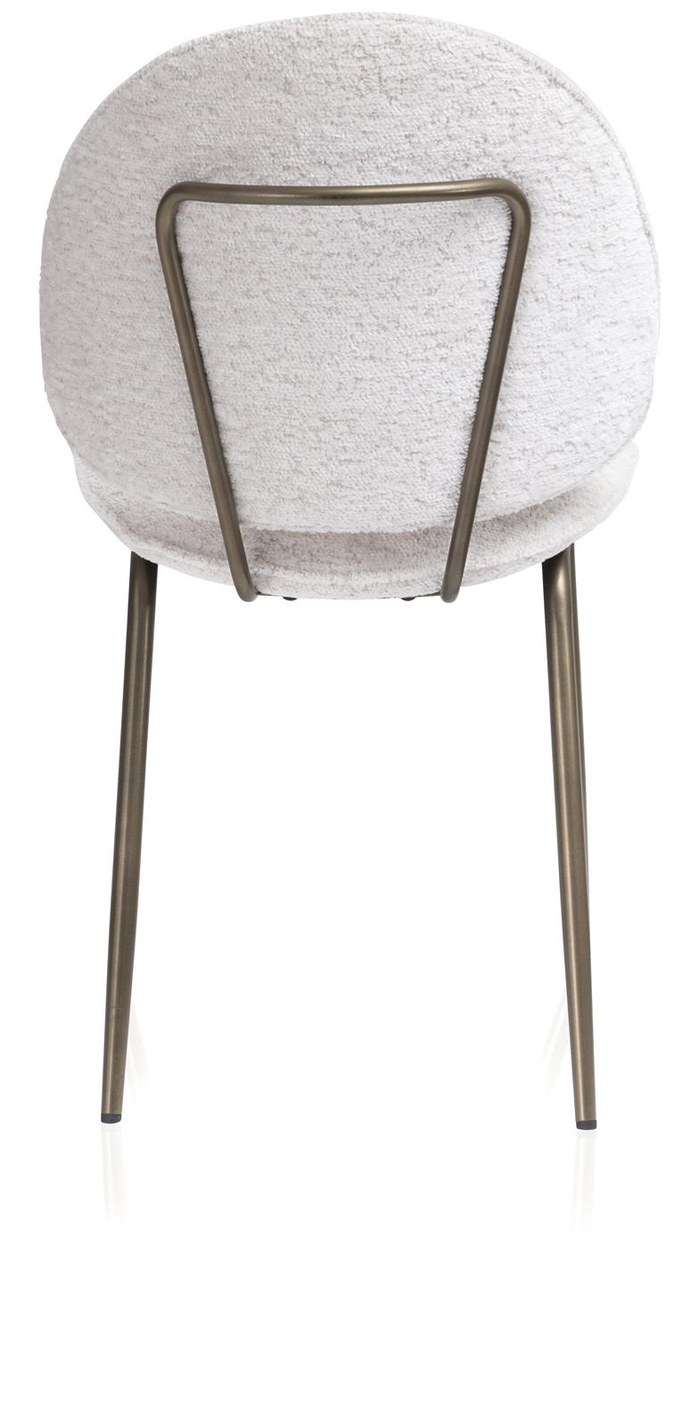Coco Maison Stuhl COCO MAISON ca. B48 H85 T50 cm in Stoff Lecce creme