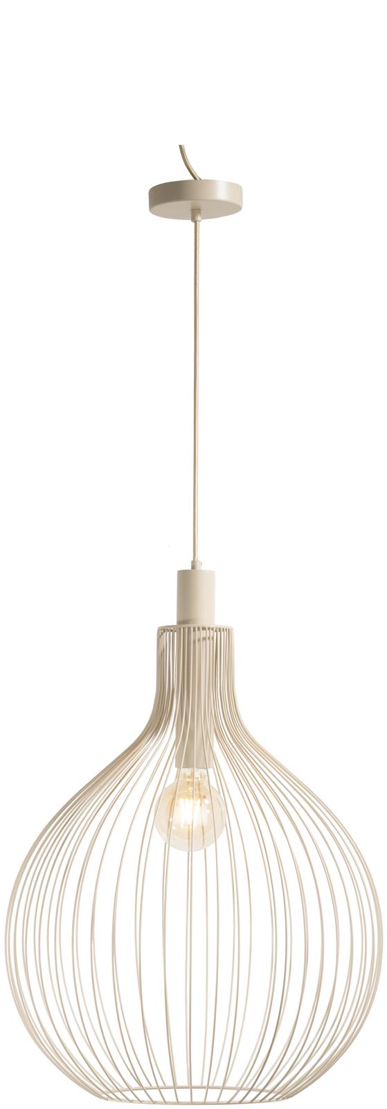 Coco Maison Hängelampe COCO MAISON ca. B50 H200 T50 cm in Jax, beige