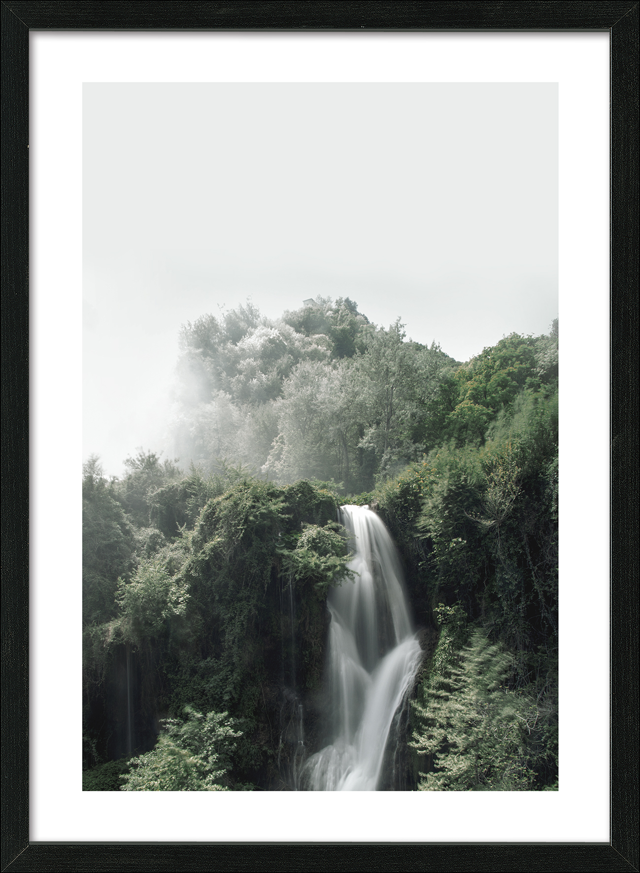 ProArt Framed-Art Scandic Living 55x75cm Jungle Waterfall ProArt Framed-Art Scandic Living 55x75cm Jungle Waterfall