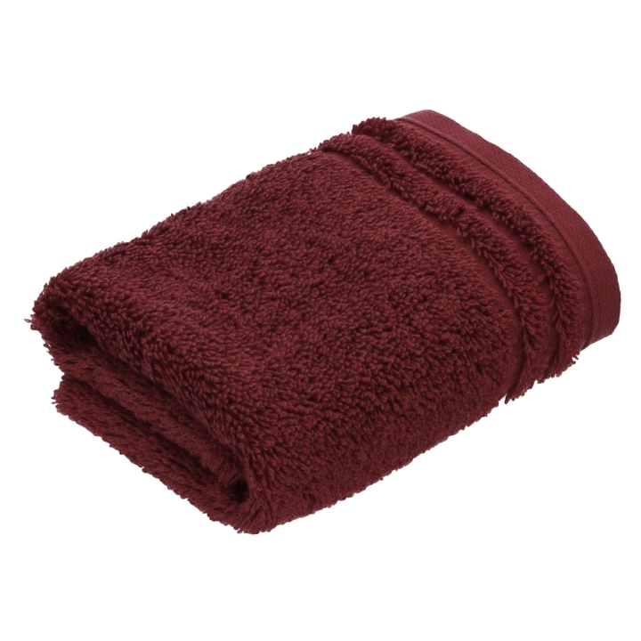 Vossen Seiftuch Vienna Style Supersoft ca. 30x30cm in Farbe terra