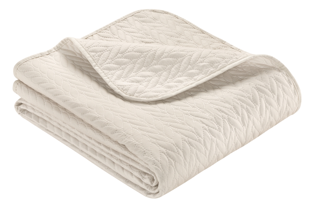 Ibena Tagesdecke NANCY 220x250cm in Farbe beige
