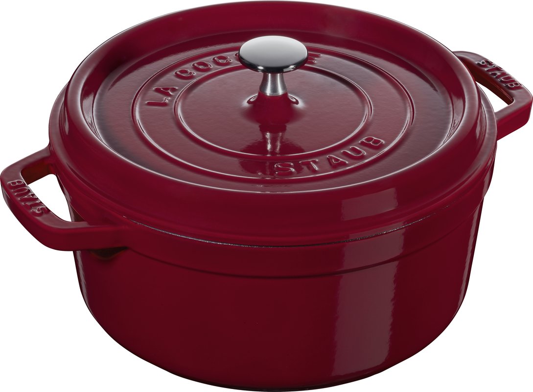 staub Cocotte 24cm LA COCOTTE in Farbe Bordeaux
