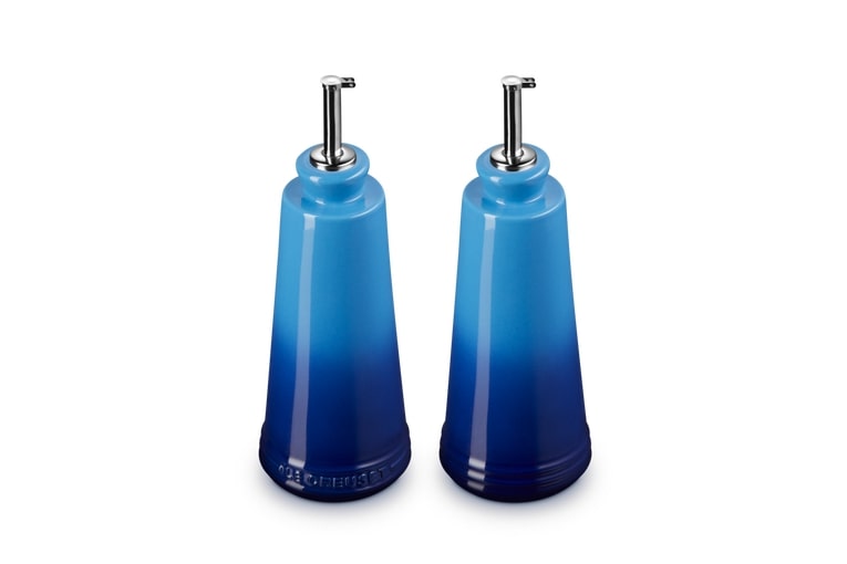 Le Creuset Essig- und Ölset Azure
