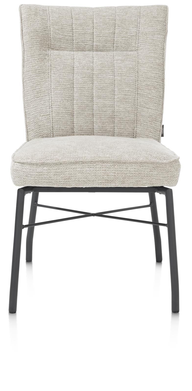 Henders & Hazel Stuhl OLVI ca. B49 H91 T68 cm in Stoff Vada creme