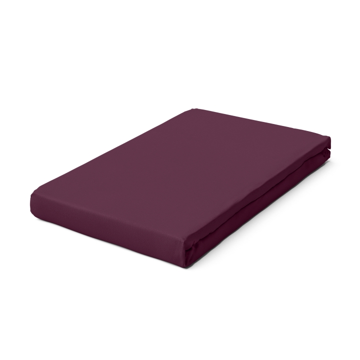 Schlafgut Pure Boxspring Spannbettlaken ca. 180x200-200x220cm in Farbe Purple Deep