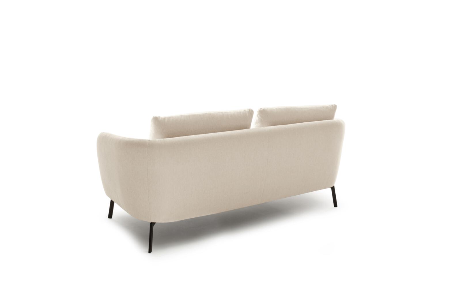 2,5-Sitzer in Stoff Simply clean nature, Couch, Mobiliar, Kissen, Dekoration für Zuhause