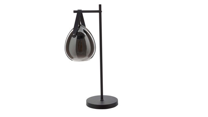 Interliving Tischleuchte IL-9332 in schwarz matt