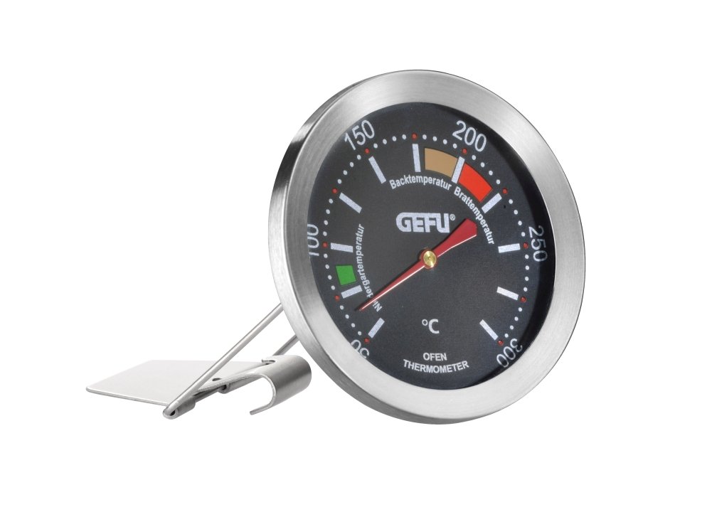 GEFU Backofenthermometer Messimo schwarz/silber
