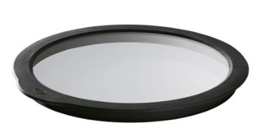 Rösle Frischhaltedeckel 16cmt, Filterglas, Rund, Linsensieb, Großes Glas, Dauerhafter Rahmen