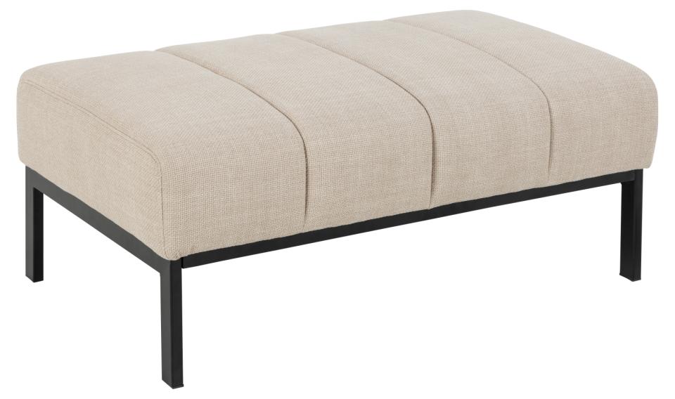 Actona Hocker CAIX in Stoff Basel beige