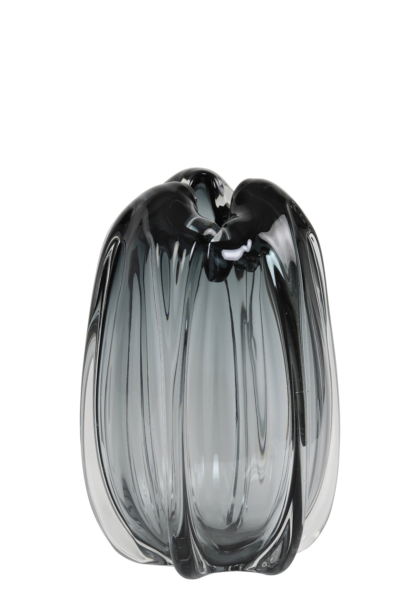 Light & Living Vase 21x30cm in Glas grau