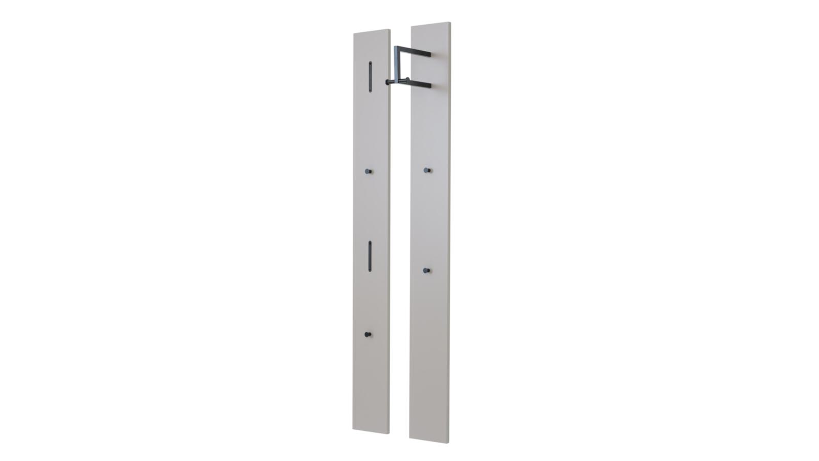 Garderobenpaneel in graubeige lack 18