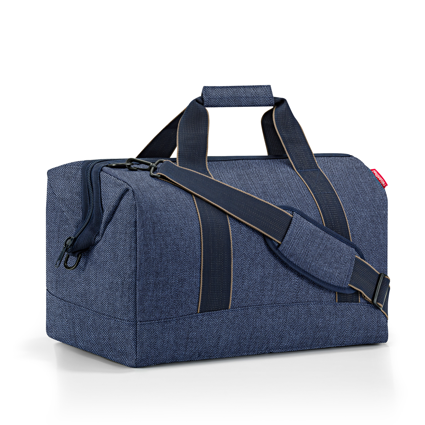 Reisenthel ALLROUNDER L in Farbe herringbone dark blue Reisenthel ALLROUNDER L in Farbe herringbone dark blue, Zubehor, Tasche, Handtasche, Leinwand, Gepäck