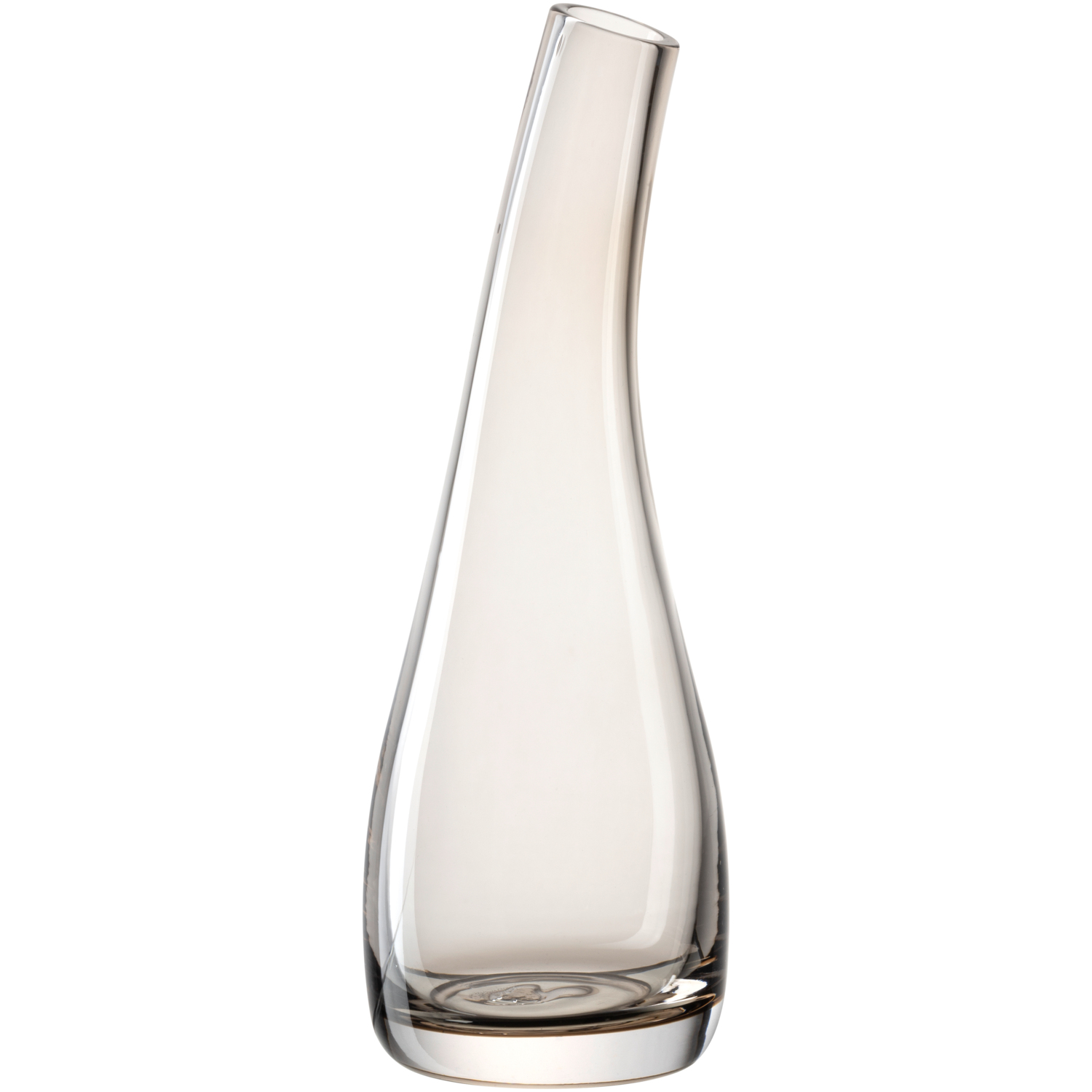 Leonardo Vase Luminosa 20cm in Farbe taupe
