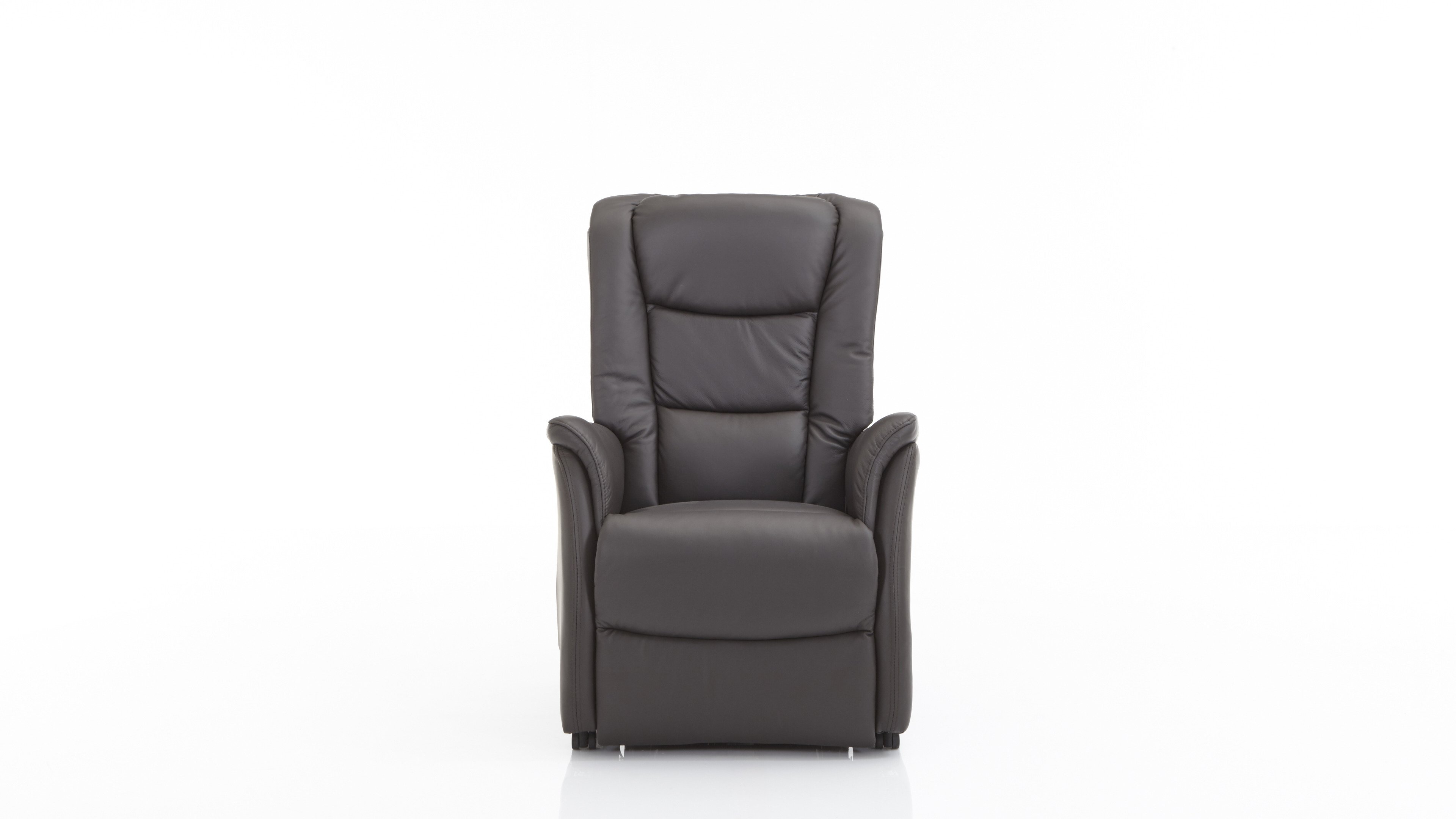 Duo Collection TV-Sessel Ponza in Leder schokolade inkl. Motor