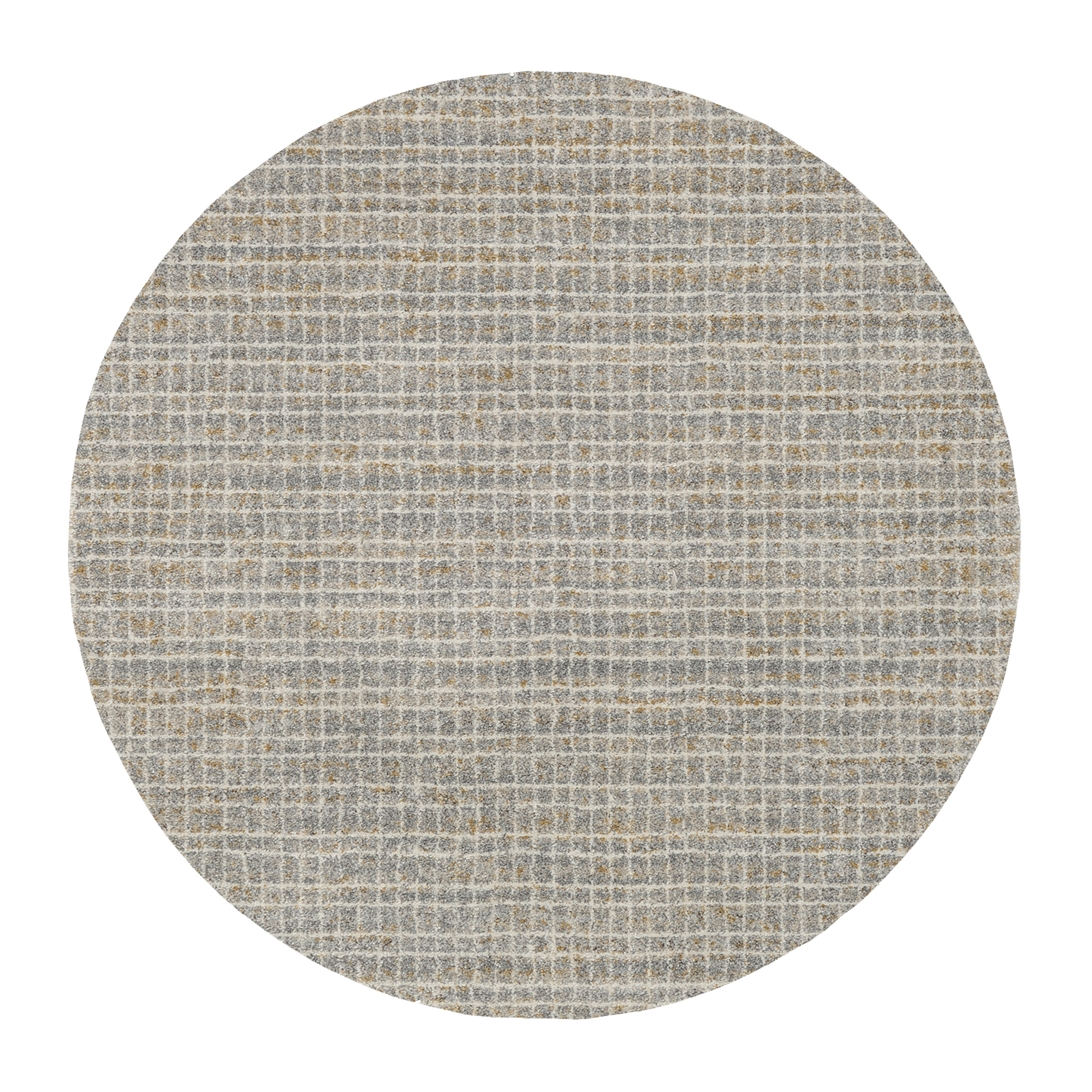 OCI Webteppich Ø ca. 200cm in Farbe grau-creme