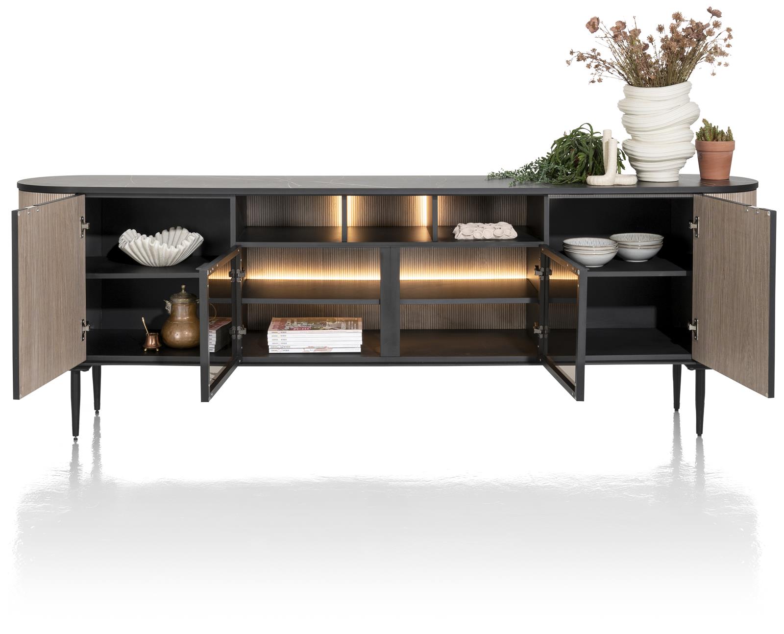XOOON Sideboard Aramon ca. 240x80x45cm in natural