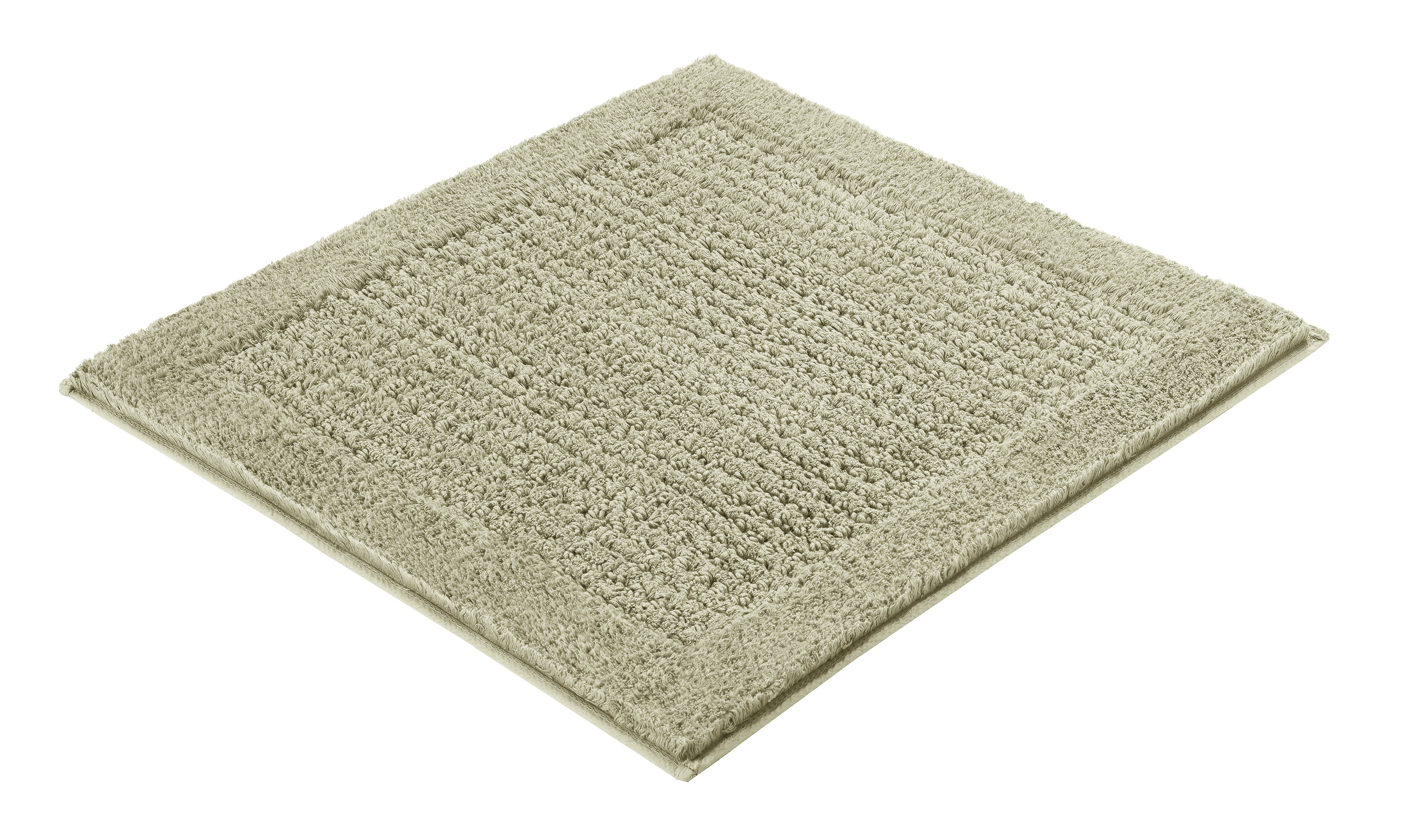 Kleine Wolke Badteppich NET ca. 60x60cm in Farbe Schilf