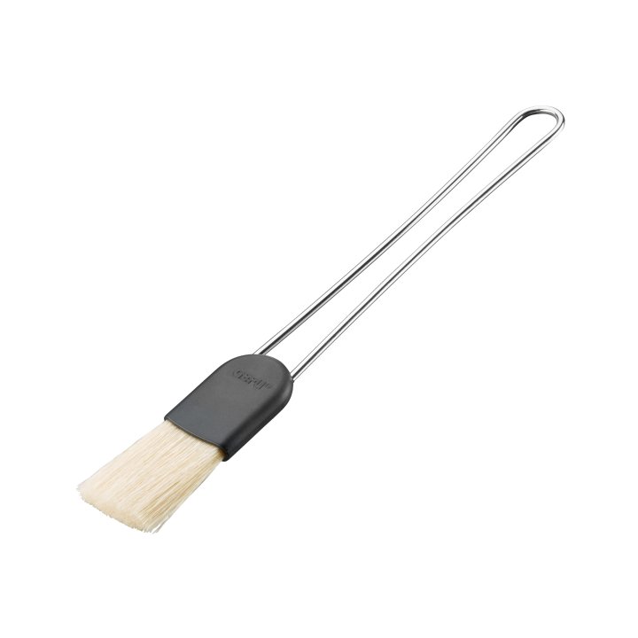GEFU Backpinsel CREMOSO in Schwarz, silber