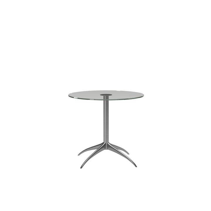 Stressless Beistelltisch Urban mit Glasplatte, Alu-Gestell